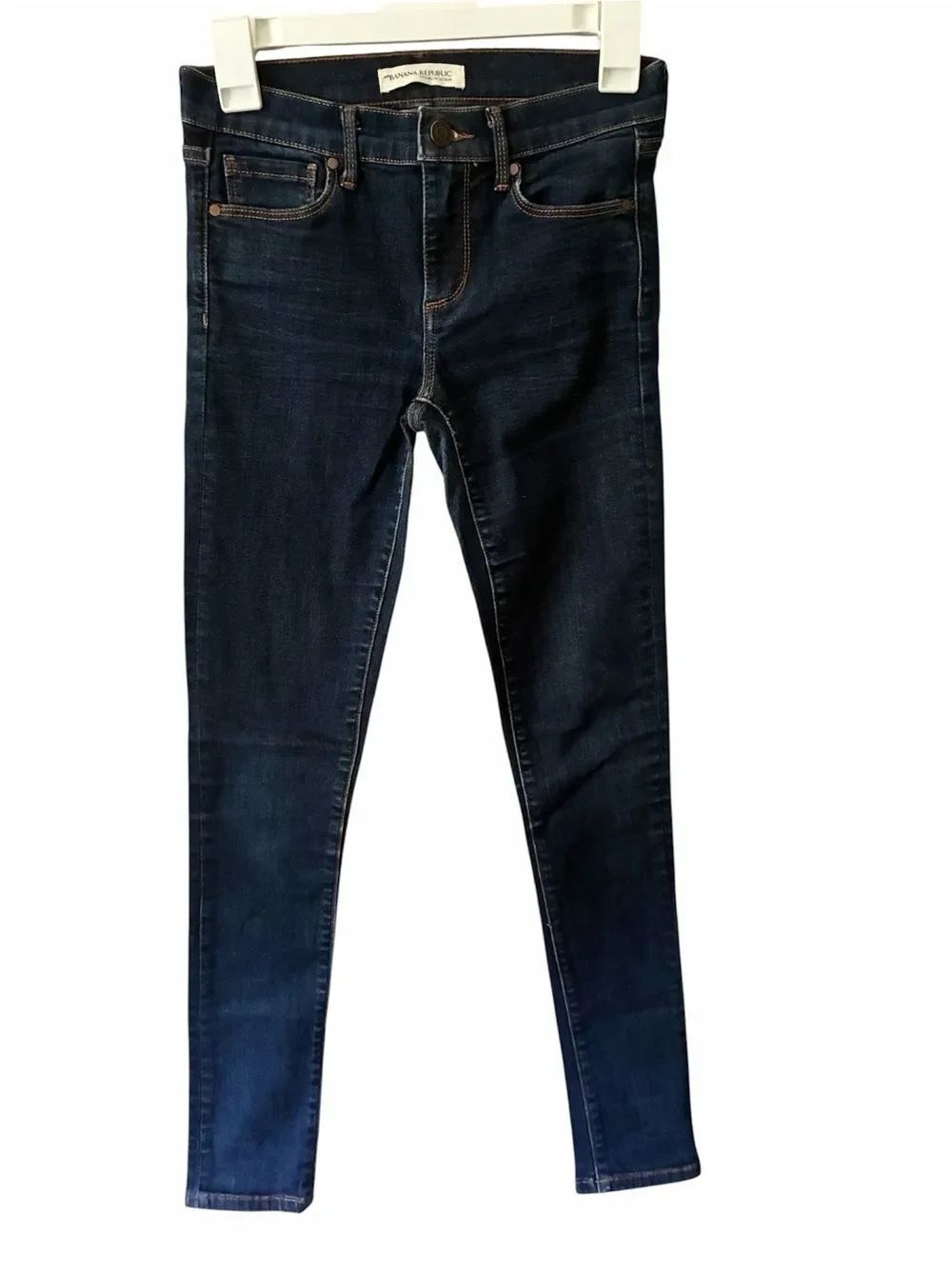 Banana Republic New Perfect Skinny Jeans Women’s Size 25 Dark Wash Stretch